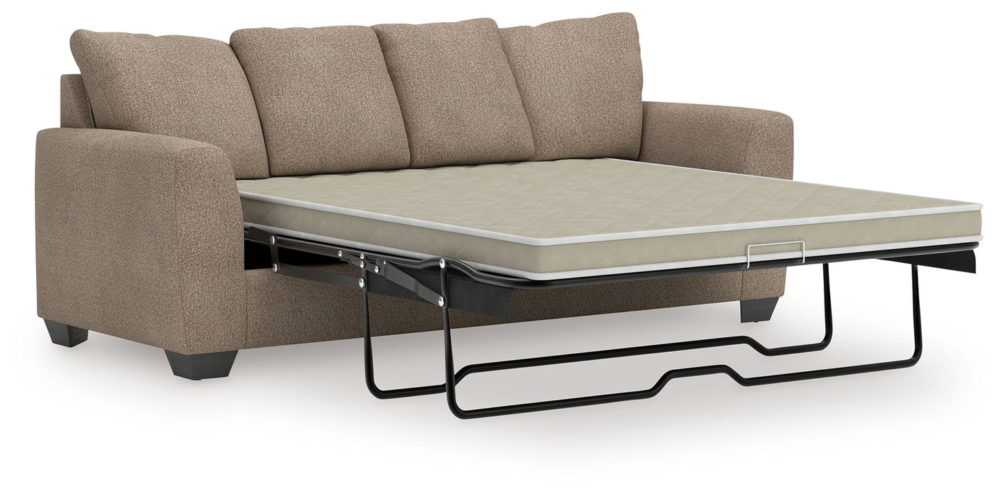 Triston-Peaks - Suede - Queen Sofa Sleeper