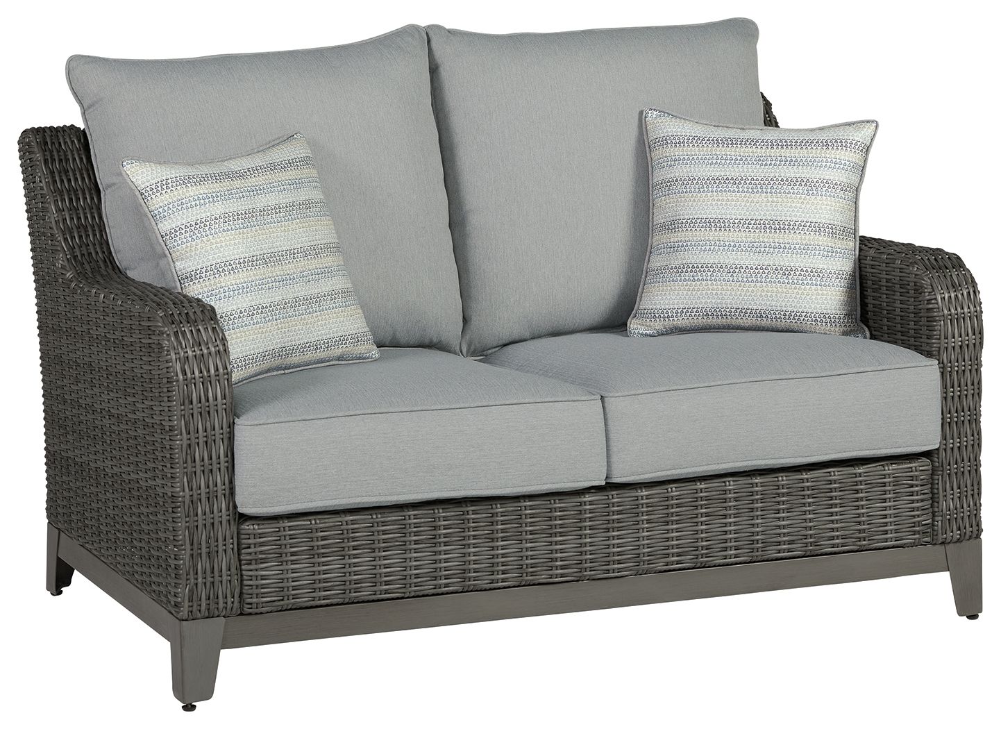 Elite Park - Loveseat w/Cushion - Gray