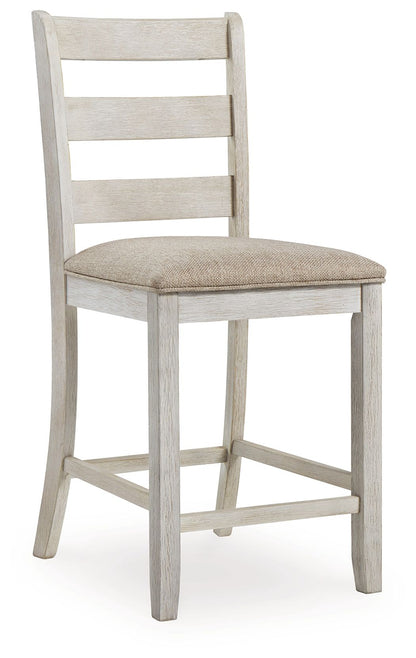 Skempton - Upholstered Barstool (Set of 2) - White