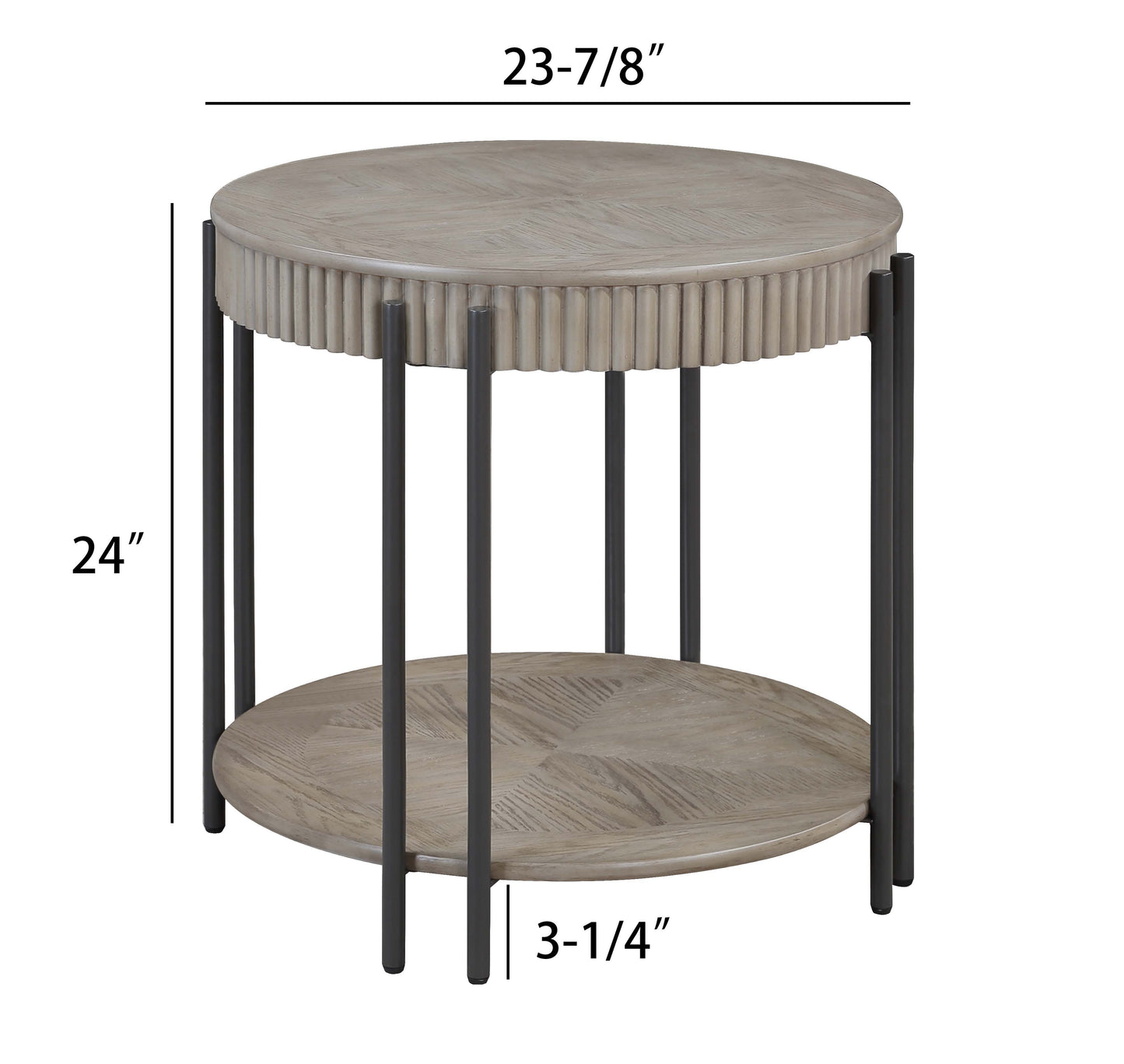 Providence - End Table - Light Brown