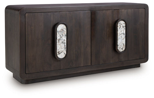 Elliston - Espresso Brown - Accent Cabinet