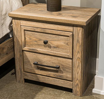 Rusticott - Brown - Two Drawer Night Stand