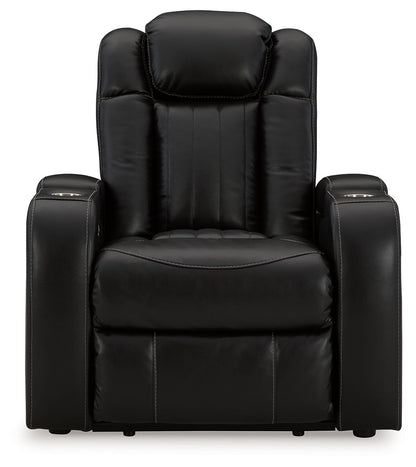Caveman Den - Power Recliner/ Adj Headrest - Midnight