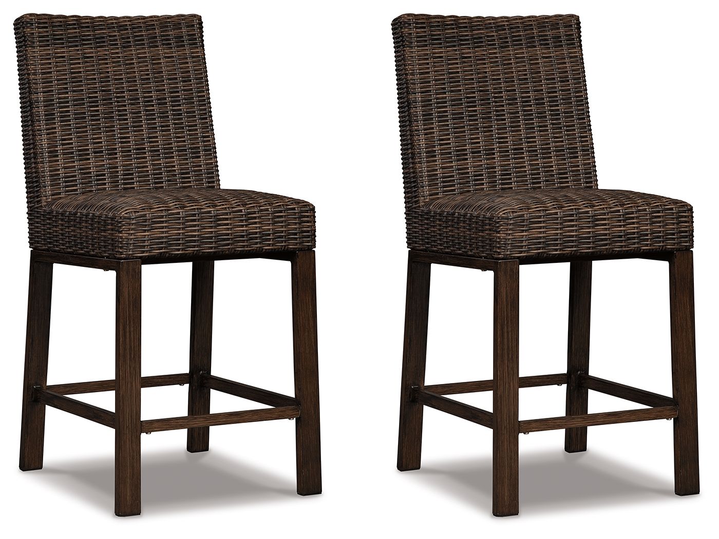 Paradise Trail - Medium Brown - Barstool (Set of 2)