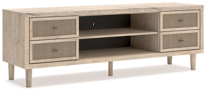 Cielden - Extra Large TV Stand - Two-tone