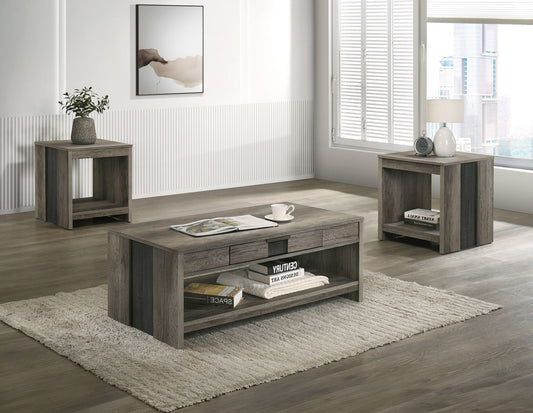 Rangley - 3 Piece Cocktail Set - Gray