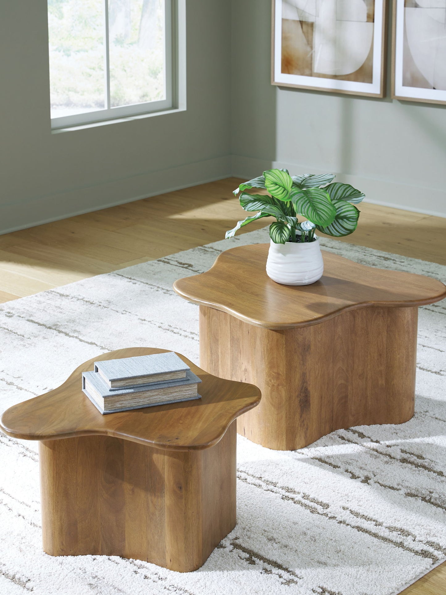 Abeford - Brown - Accent Cocktail Table (Set of 2)