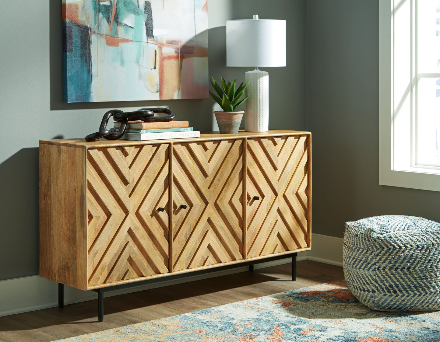 Cadewick - Accent Cabinet - Natural