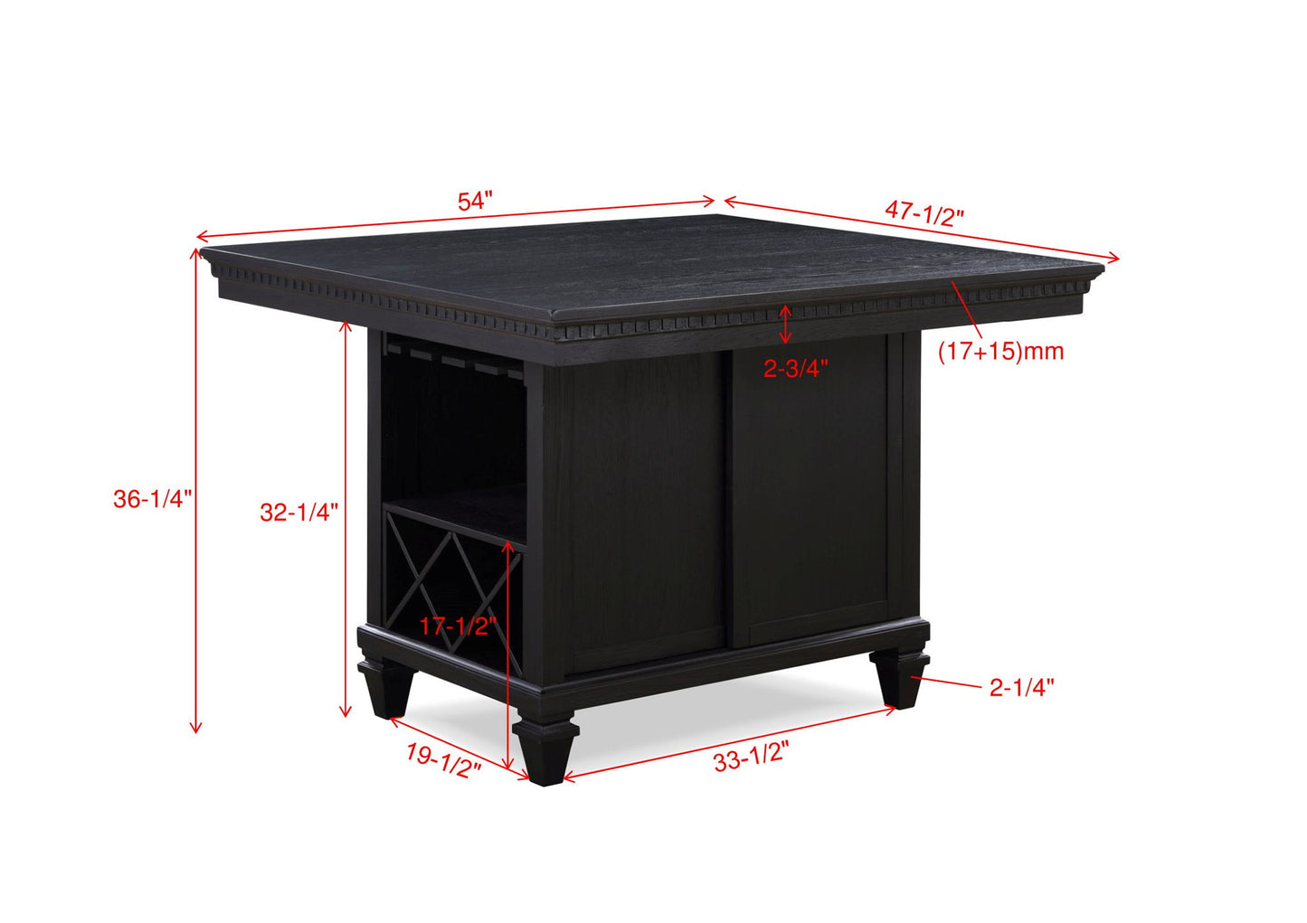Regent - Counter Dining Room Set