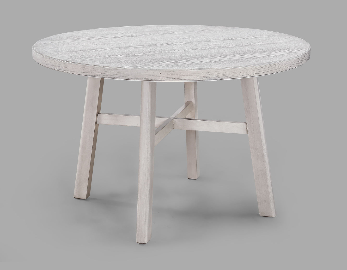 Blanche - Round Dining Table - Antique White