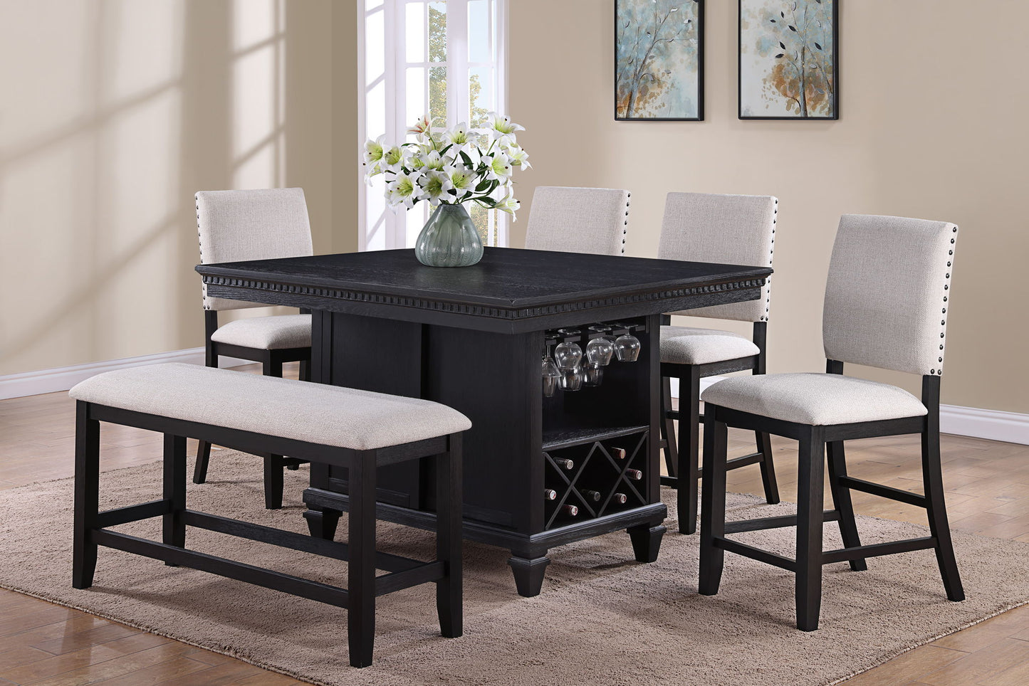 Regent - Counter Dining Room Set