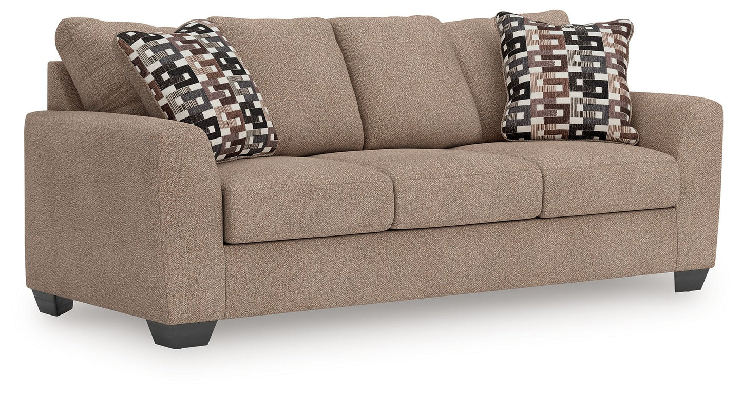Triston-Peaks - Suede - Queen Sofa Sleeper