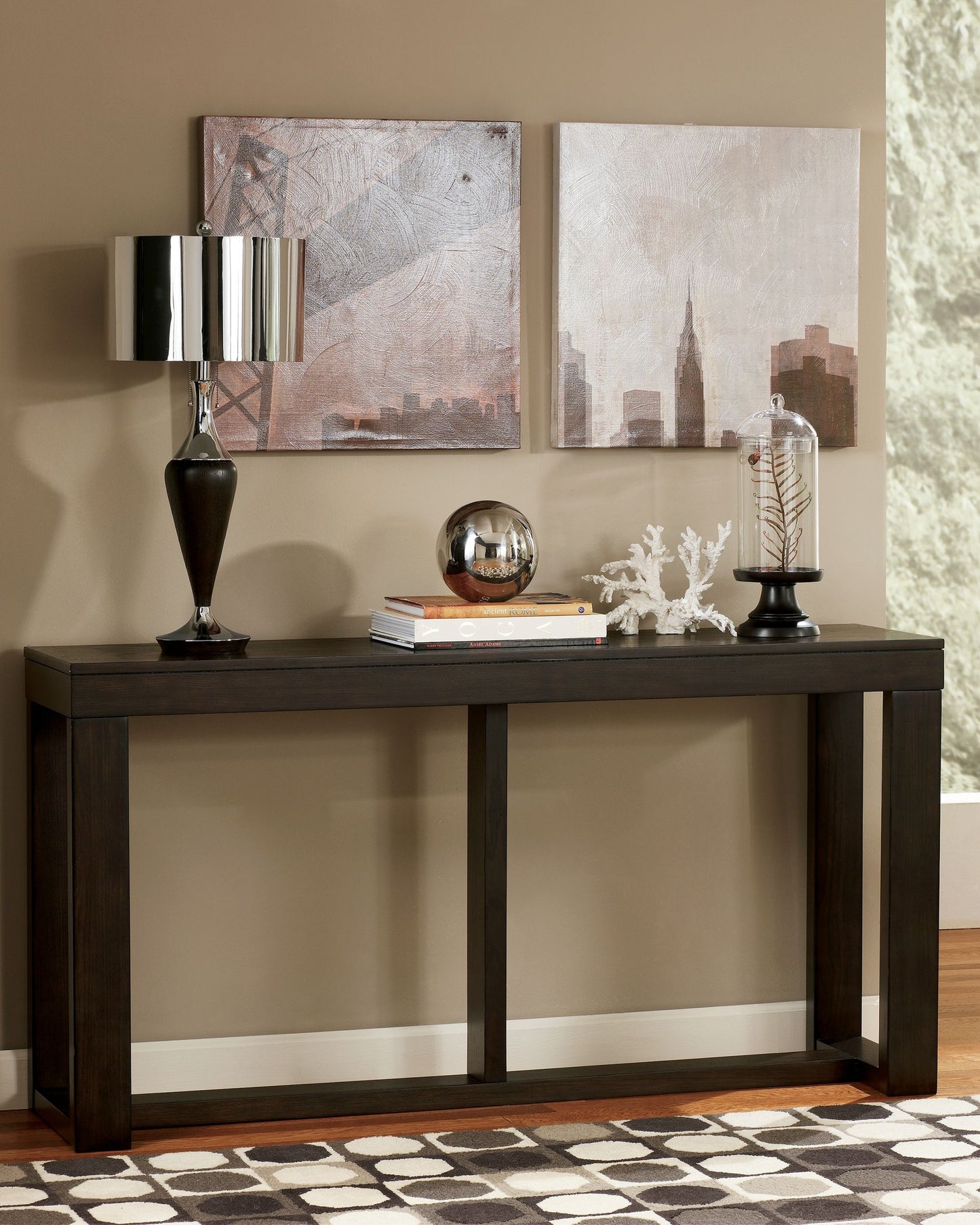Watson - Sofa Table - Dark Brown