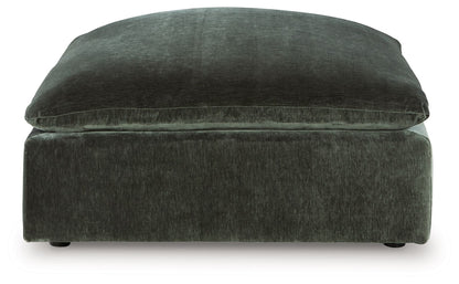 Carriage View - Jade - Oversized Accent Ottoman