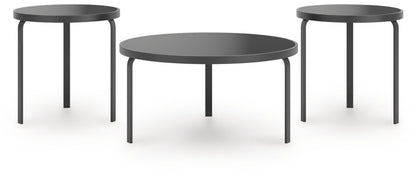 Dorylin - Occasional Table Set (Set of 3) - Black
