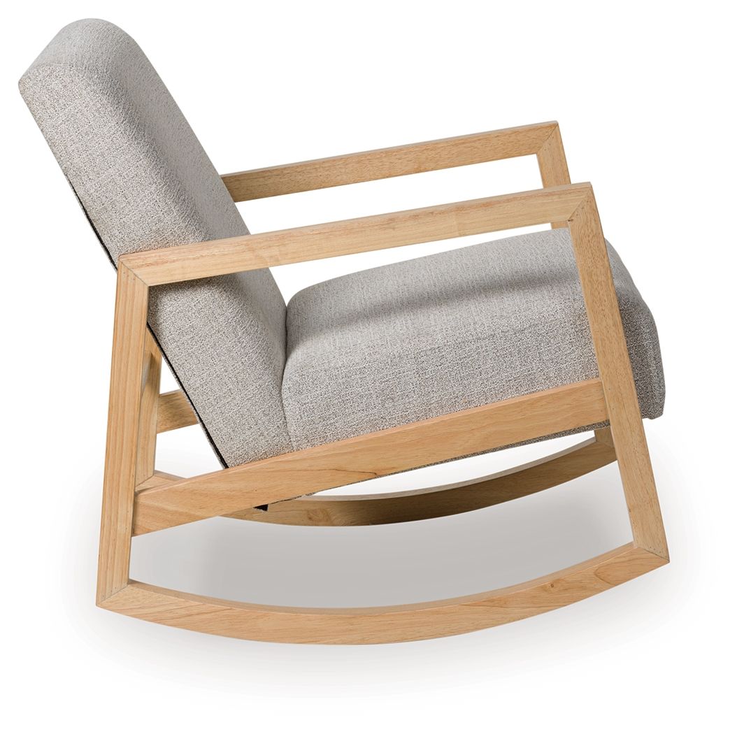 Wychworth - Gray / Natural - Accent Chair