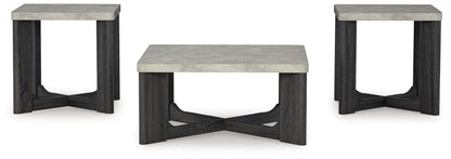 Sharstorm - Occasional Table Set (Set of 3) - Two-tone Gray